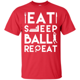 Eat Sleep Ball Repeat Tee