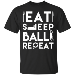 Eat Sleep Ball Repeat Tee