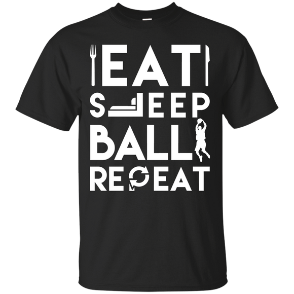 Eat Sleep Ball Repeat Tee