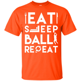 Eat Sleep Ball Repeat Tee