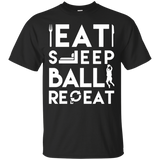 Eat Sleep Ball Repeat Tee