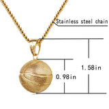 Basketball Necklace