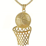 Basketball Net Necklace